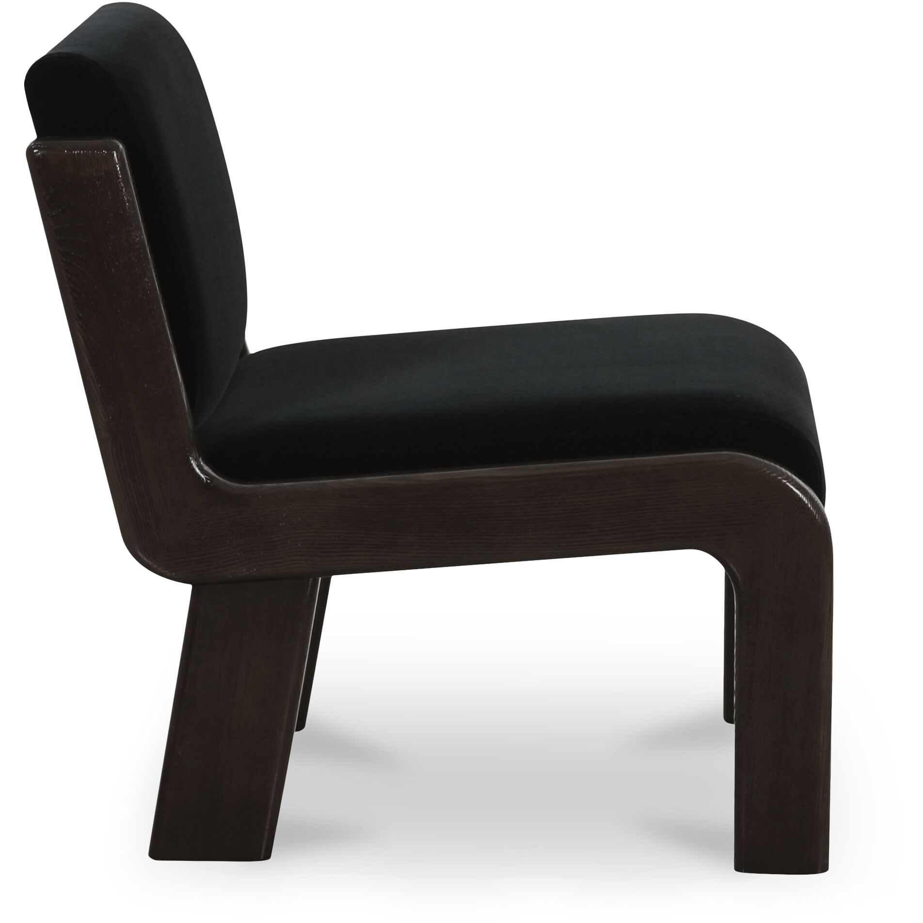 Edie Black Accent Chair